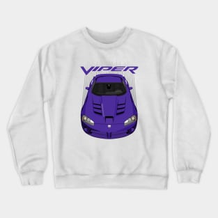 Viper SRT10-purple Crewneck Sweatshirt